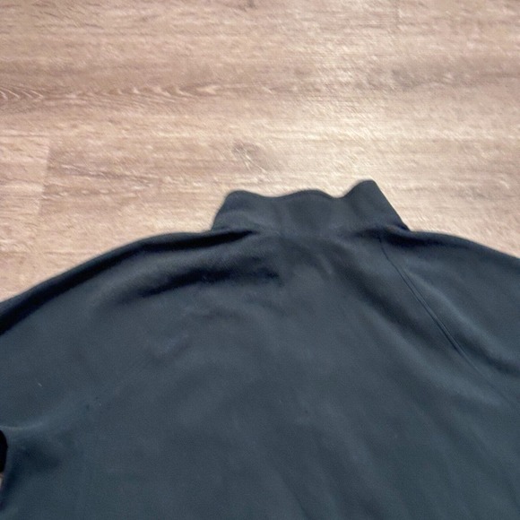 LL Bean Jacket Mens 2XL Blue Polyester Fleece Pockets Mock Neck Full Zip Outdoor - Picture 8 of 11